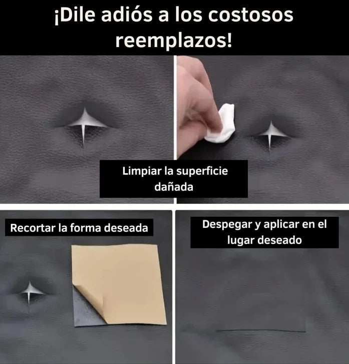 ROLLO DE CUERO ADHESIVO PARA REPARACIONES 1.50X50CM.