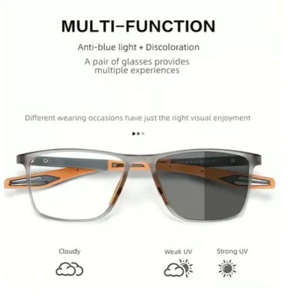 Gafas bifocales fotocromáticas inteligentes
