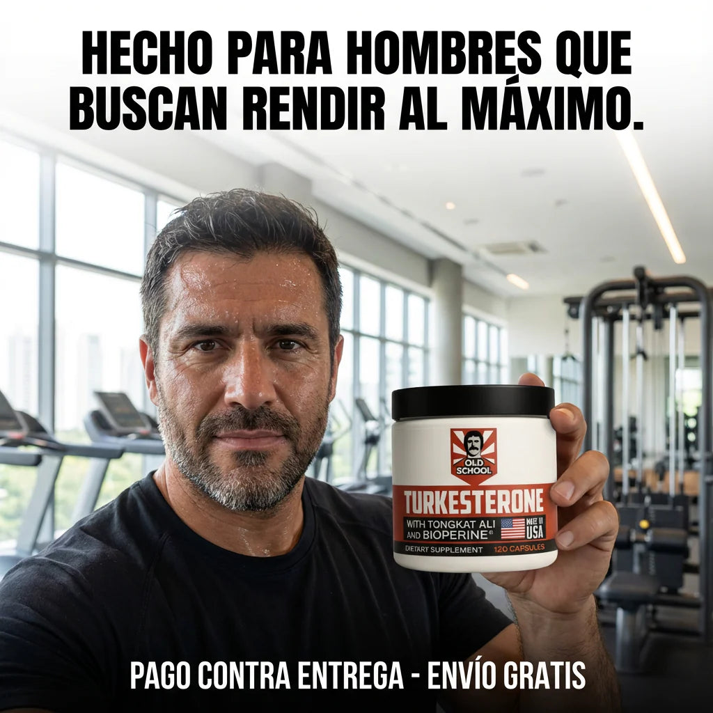 Turkesterone 120 Cápsulas – Desempeño y Rendimiento Avanzado