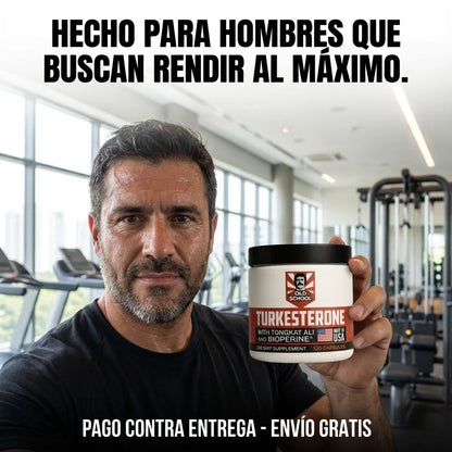 Turkesterone 120 Cápsulas – Desempeño y Rendimiento Avanzado