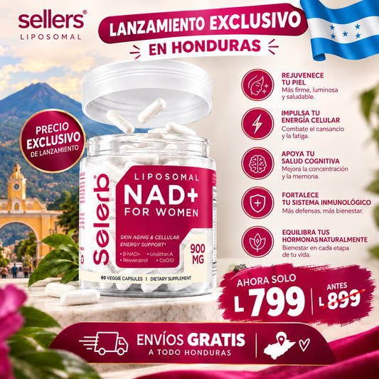 NAD+ diario para mujeres - TOP DE VENTAS MUNDIAL