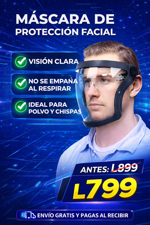 Máscara de Protección Facial-Top de producto