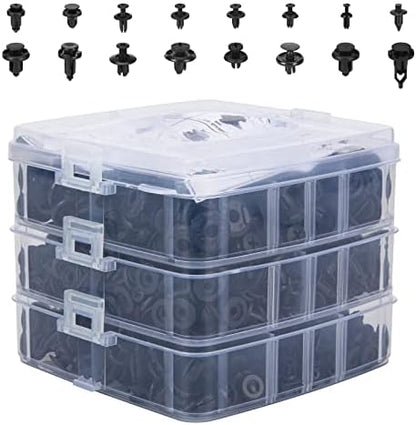 Kit Universal de Clips para Autos – Repara Fácil, Ahorra Más 🚗💥