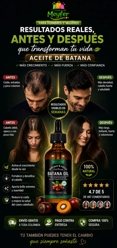 ACEITE DE BATANA -🌿👴TU RAYA DEL CABELLO SE VE CADA VEZ MÁS ANCHA ❓🌿
