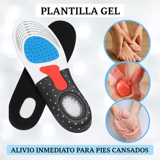 PLANTILLAS ORTOPEDICAS DE GEL AJUSTABLES-TOP DE VENTAS