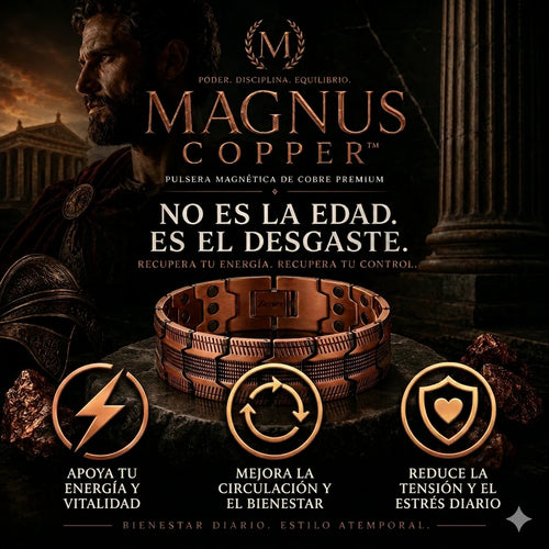 Magnus Copper™ Recuperación Silenciosa para el Hombre Moderno