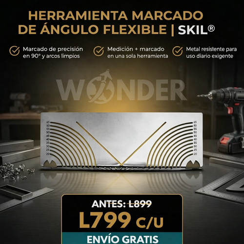 HERRAMIENTA MARCADO DE ANGULO FLEXIBLE-SKIL