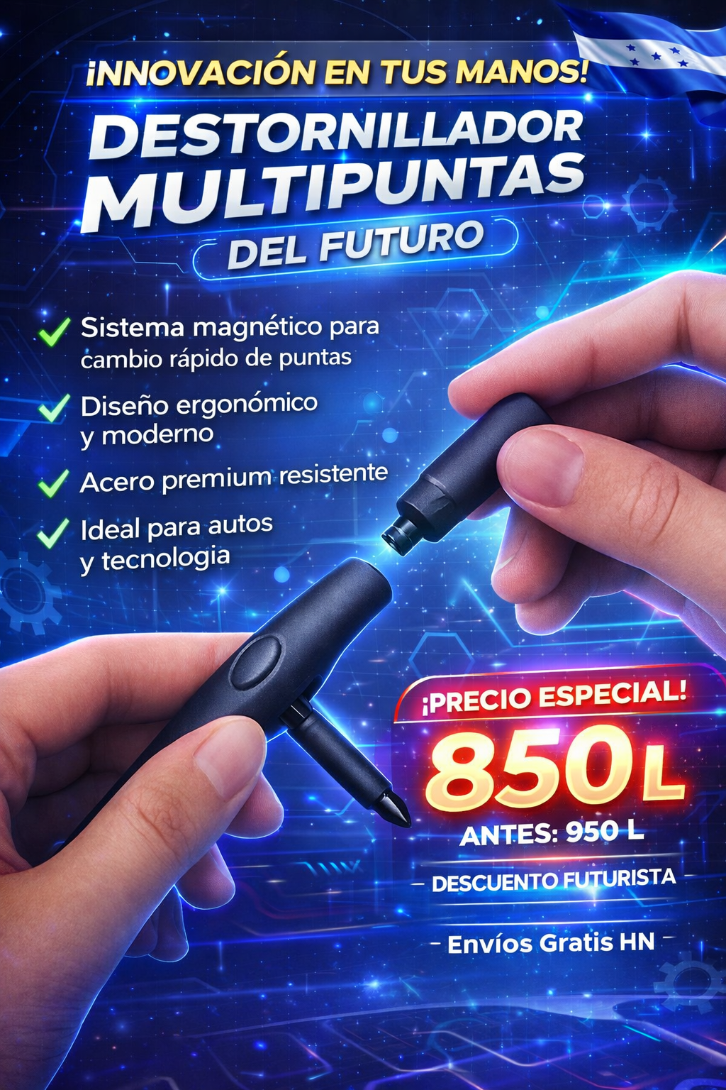 DESTORNILLADOR MULTIFUNCIONAL 24 EN 1/PREMIUM