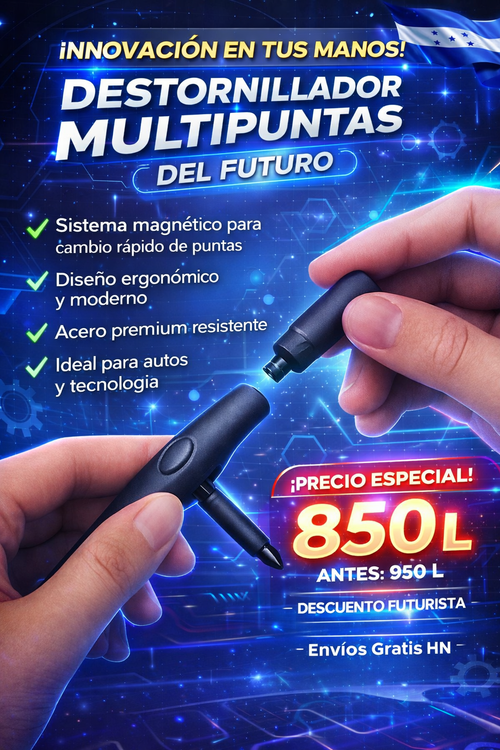 DESTORNILLADOR MULTIFUNCIONAL 24 EN 1/PREMIUM