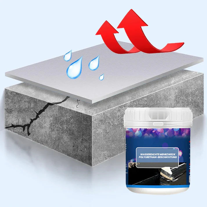 💧Revestimiento de poliuretano multiusos impermeable,¡Protección duradera, protege cada centímetro de tu espacio!