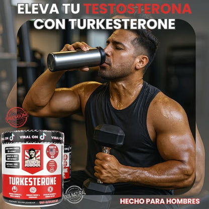 Turkesterone 120 Cápsulas – Desempeño y Rendimiento Avanzado
